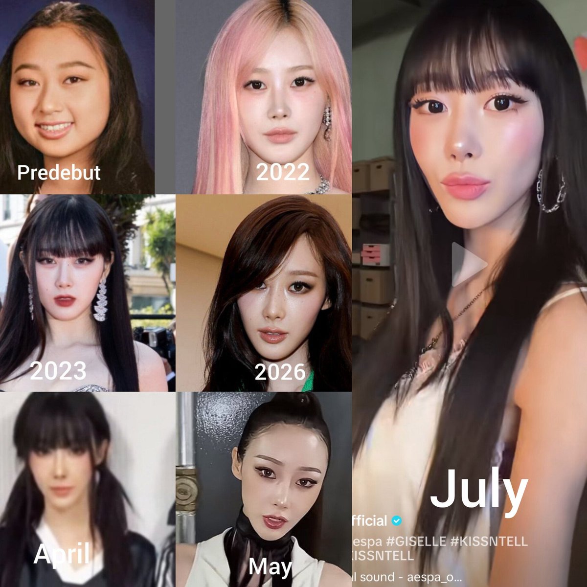 solmerv's tweet photo. What do you mean these are all the same person? This is genuinely terrifying. https://t.co/kXAMGGscDF