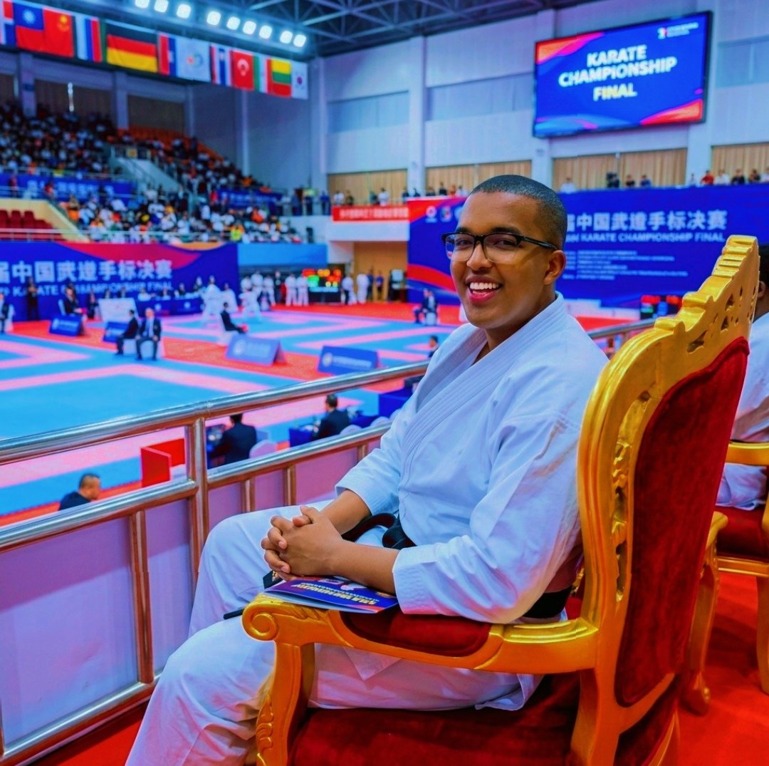 SJidah's tweet photo. Dimanche 2 Août 2026.
  J'ai pris part à la finale du compétition du Karaté ,  en conduisant quelques enfants orphelins ,  vainqueurs de la finale.
       En tant que Ambassadeur du Bien-être des Orphelins ,  et détenteur de la Ceinture noire.
@UNESCO @UNICEF https://t.co/KOkdxXSiL9