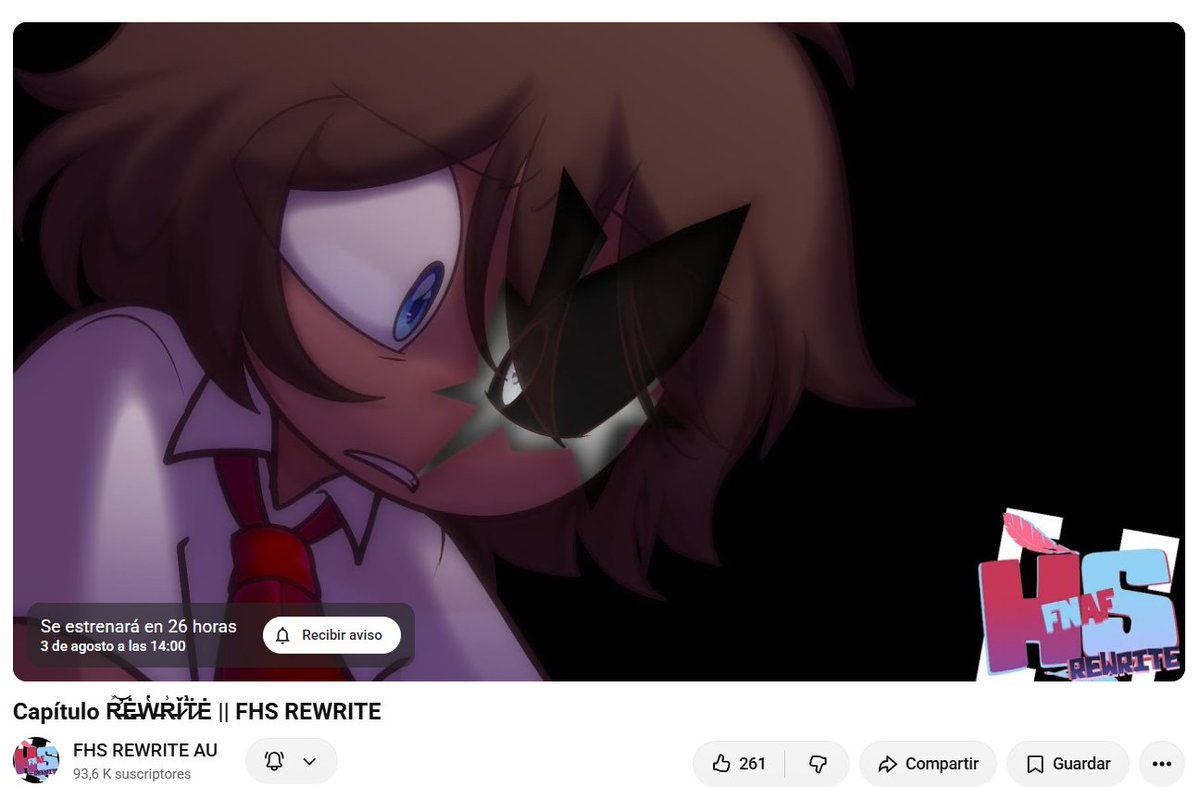 WilmerRimachi's tweet photo. Bueno, #FHSRE ha vuelto señoras y señores
Yo no puedo más que desearle suerte a Liss y a Connie para que quede el mejor proyecto posible 🫂✨
Ojalá en esta ocasión si salga bien
#FNAFHS https://t.co/7hm4RdZigK