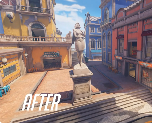 UniwatchOW's tweet photo. A lot of people have noticed the Paraiso rework has added a statue of Domina, which is really cool

However, less people have noticed that the statue is directly in front of the payload's route

So that statue might probably be destroyed lol. Feels like a lucio move https://t.co/xwzUe00ghl