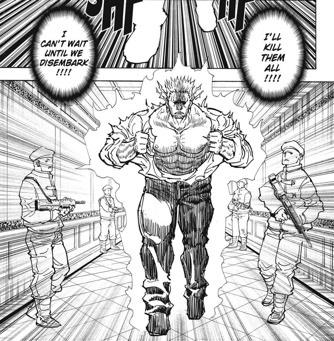akrates22's tweet photo. REAL DEMON BENJAMIN

#hxh #hxh416 https://t.co/A2rAn5g6CK