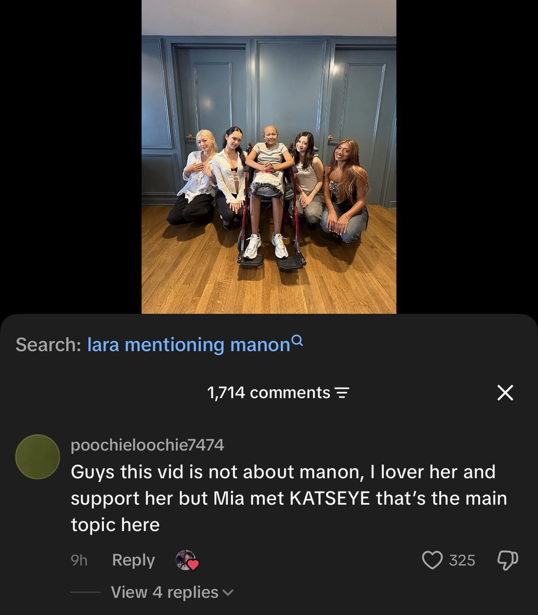 layla70422187's tweet photo. mind you mia’s mom liked these comments https://t.co/ye2SpRS28d