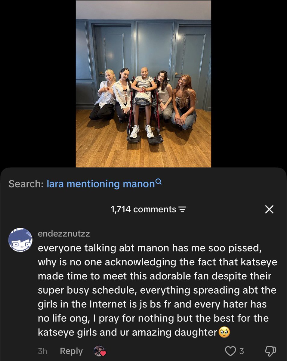 layla70422187's tweet photo. mind you mia’s mom liked these comments https://t.co/ye2SpRS28d