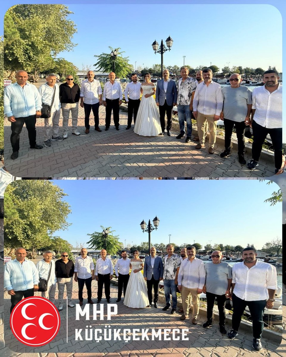 KCEKMECE_MHP's tweet photo. İlçe Başkanımız ve İlçe Yöneticilerimiz, İmran-Emir çiftinin #düğün merasimine katılmışlardır. Kendilerine bir ömür #mutluluklar dileriz.

@MHP_Bilgi
@_MHPistanbul_

#MHPİstanbul 
#MHPKüçükçekmece https://t.co/LyZeuXrrHJ