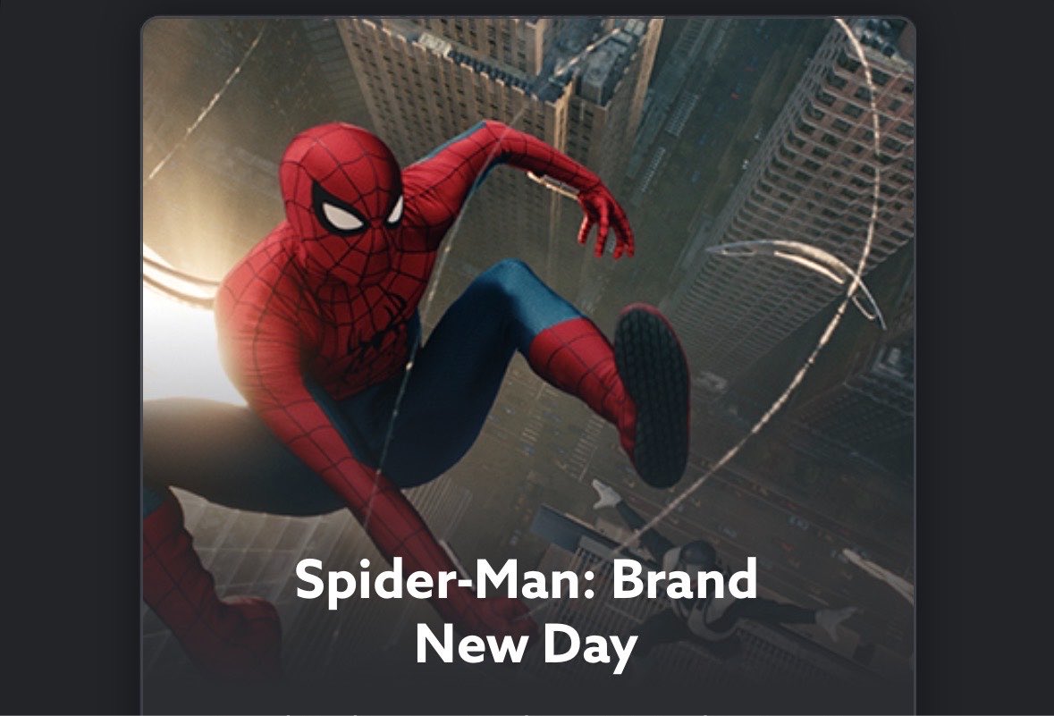 AlicesMadHouse's tweet photo. Self care Nerd Day
#NowSeatedFor/#NowWatching: "SpiderMan:Brand New Day "(2026)
#SpiderMan https://t.co/2PIIHpTJNp