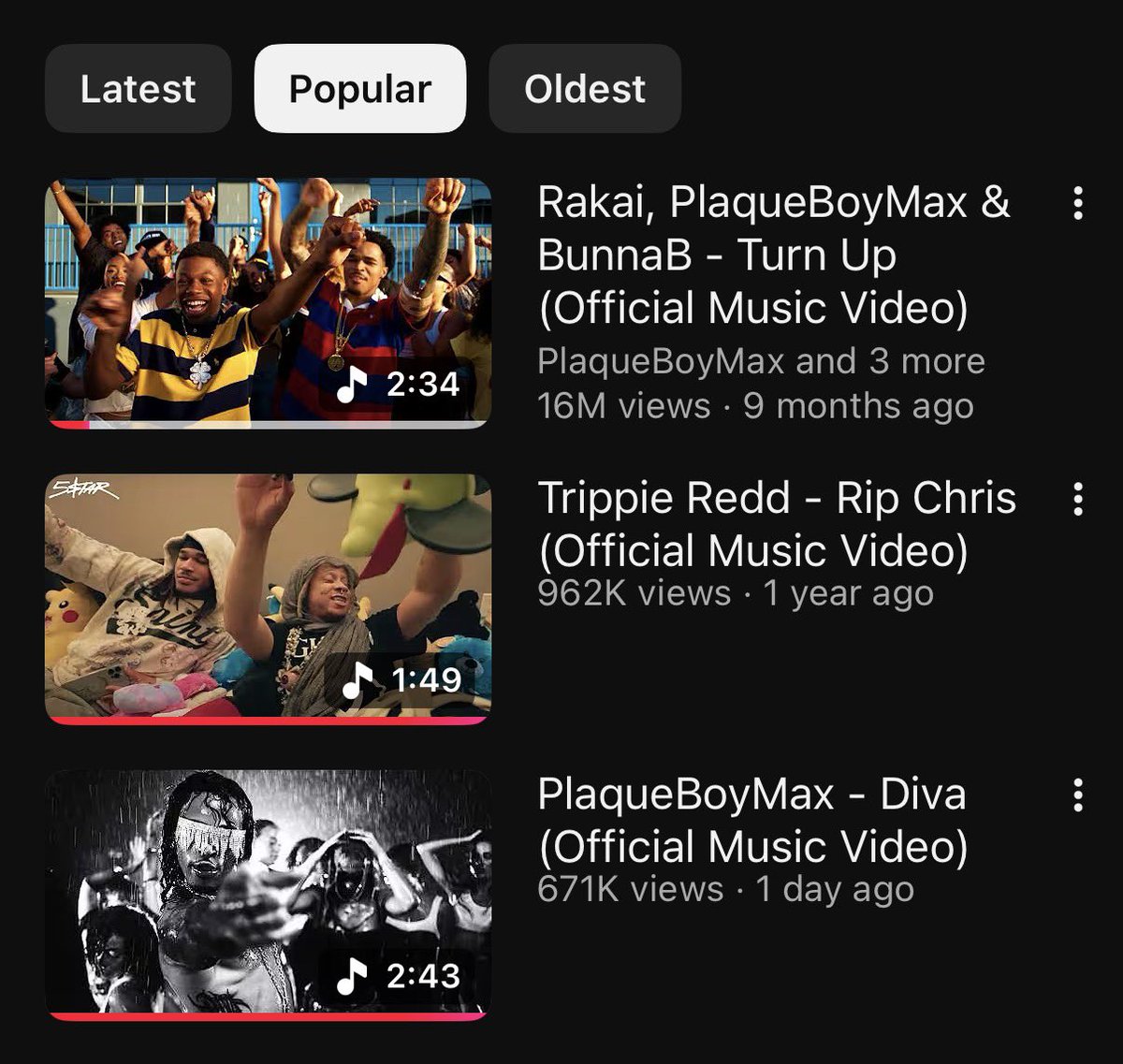 cuttingmeup's tweet photo. top 3 most popular on the channel in less than 48 hours crazyyy https://t.co/Bl3X7RP84l
