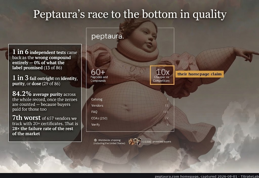 Titratelab's tweet photo. @christopher_erc @PeptideSheriff @rorynotsorry @PeptidePlugs Peptaura isn't advised: https://t.co/1XkVwUxMue https://t.co/4c4QQhQtZd