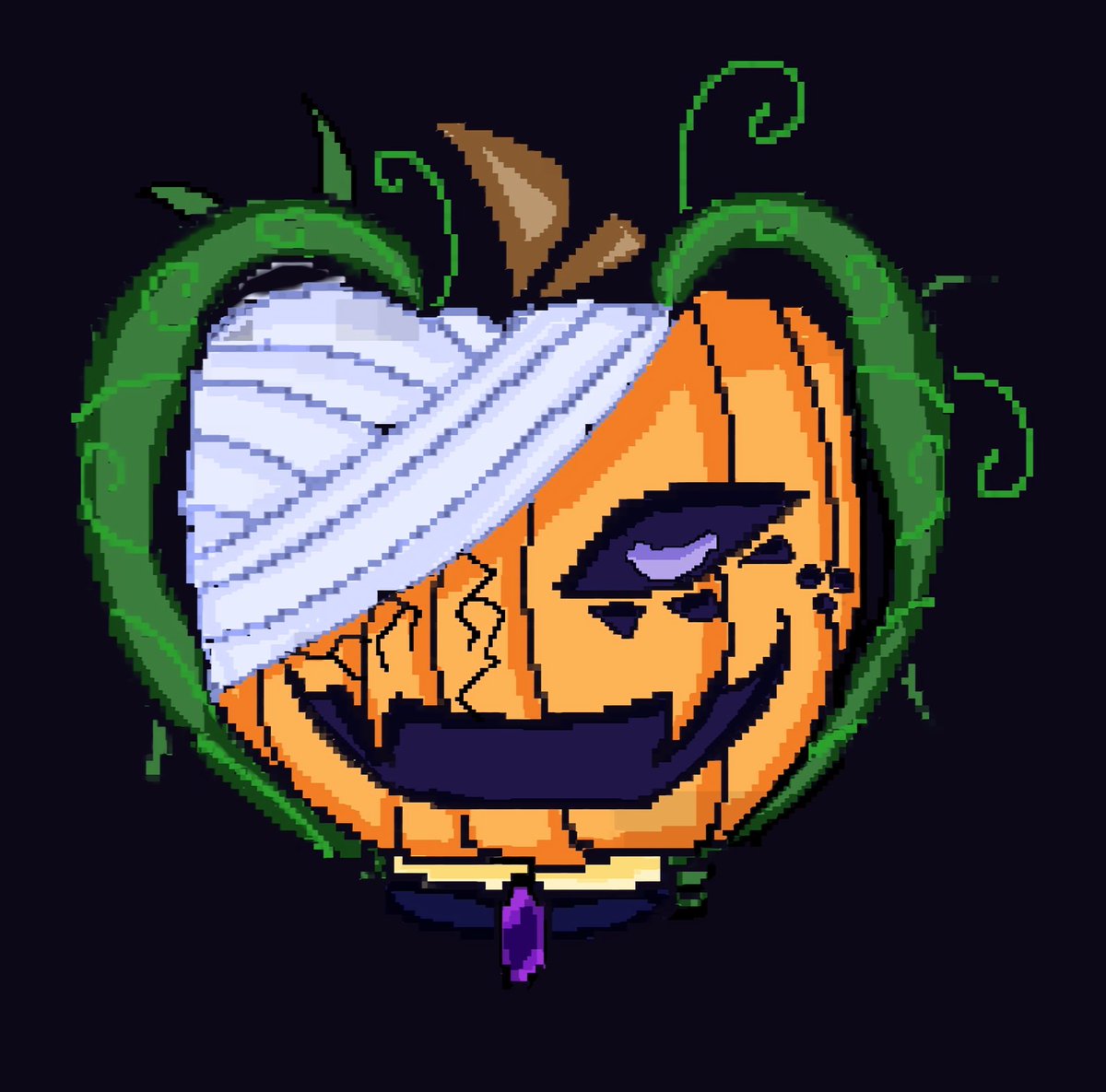 Hedeon pumpkin 🎃🌼 (Depression arc) tweet media