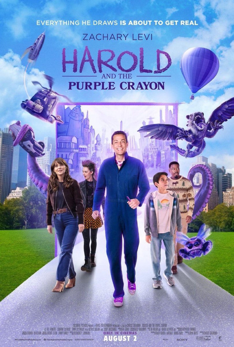 ToonHive's tweet photo. 2 years ago today, ‘Harold and The Purple Crayon’ released in theaters. https://t.co/hVumWFdC9r