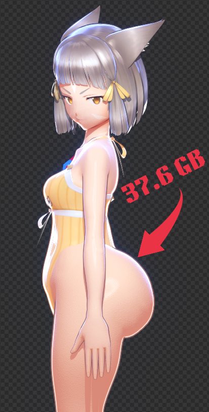 YourNiajesty's tweet photo. ㅤ 
The reason why the Switch 2 Edition took up so much more storage.
ㅤ https://t.co/em2n4uDW9A