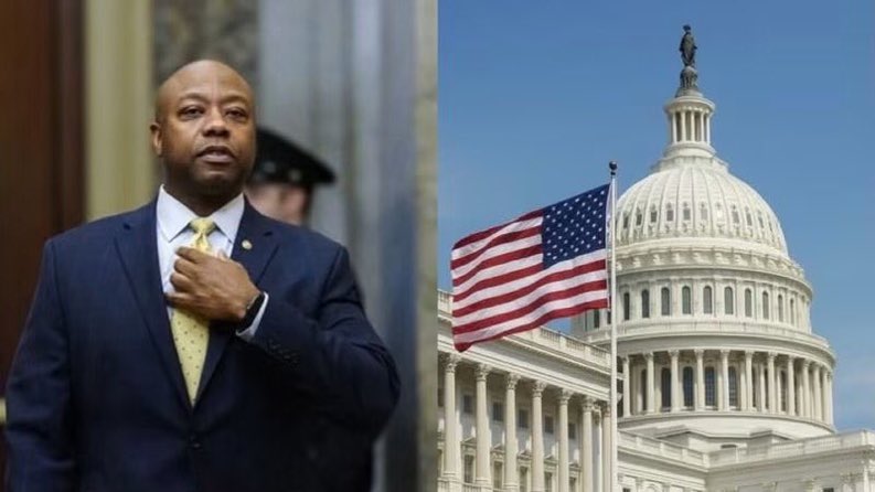 SenLummisRV's tweet photo. BREAKING:🚨Sen. Tim Scott says the White House, Republicans and Democrats are aligned on language to CLEAR the CLARITY Act immediately.

Over $30,000,000,000,000 is about to ENTER crypto! https://t.co/BobNH2ubH0