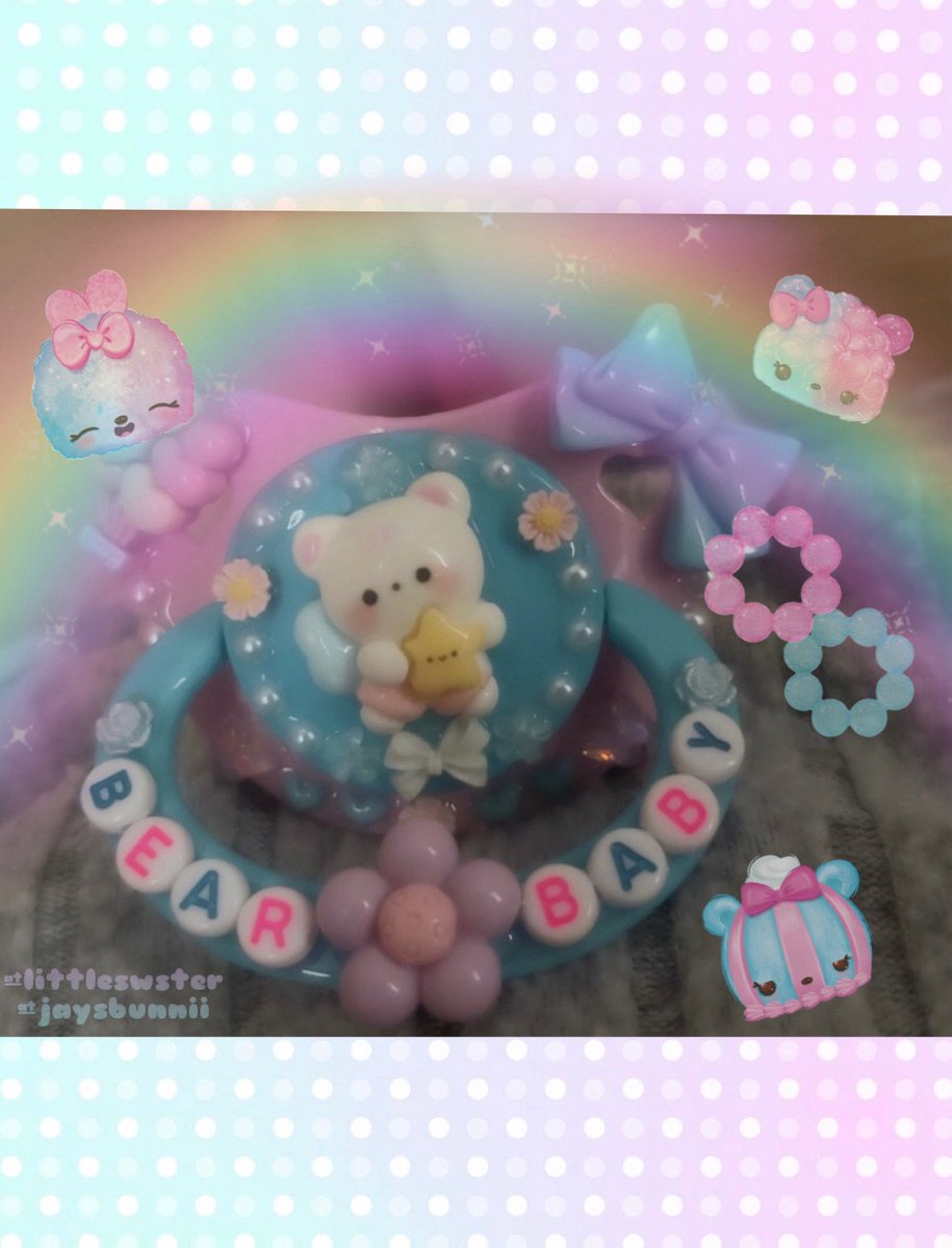 littleswster's tweet photo. yaaay new paci #moothuntใใป #ageplay #moots #cnc #ddlg #agere #cutecore #paci https://t.co/iqb5hXI3Ct