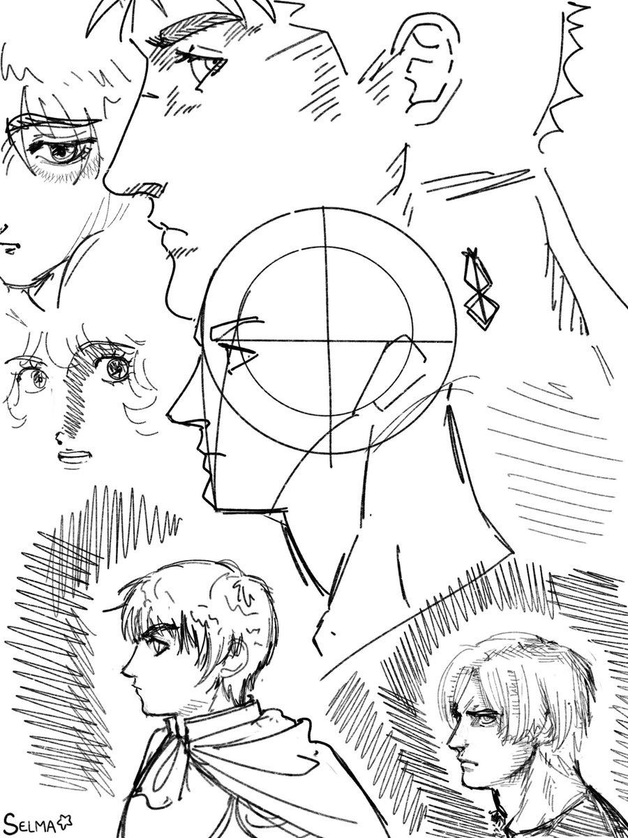 Seruma16's tweet photo. sketches https://t.co/PdecuSOvpq