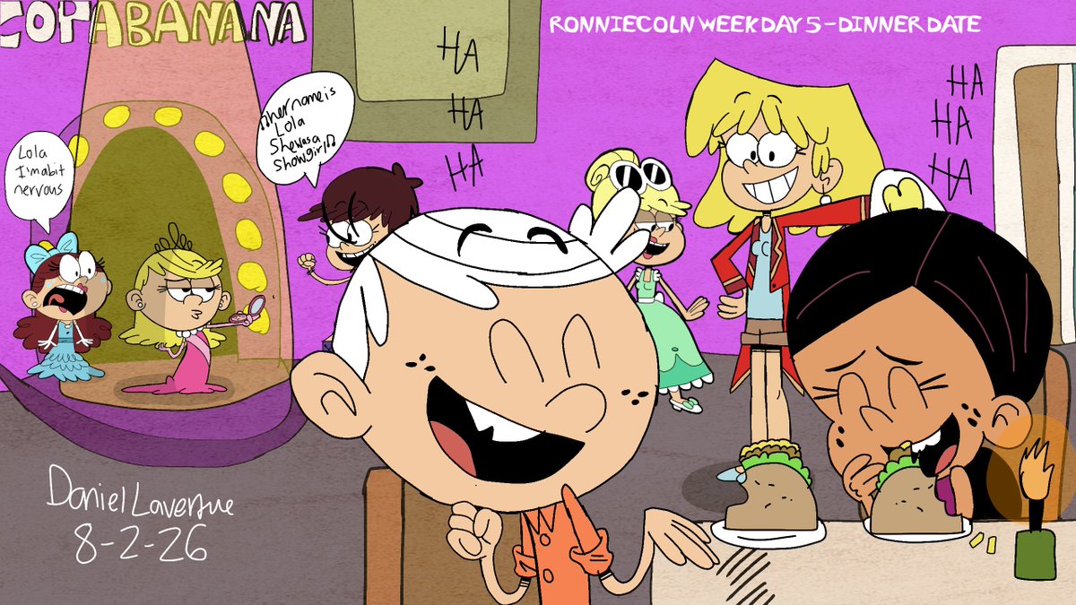 DanielLave25280's tweet photo. Ronniecoln Week Day 5 - Dinner Date

#RonniecolnWeek #RonniecolnWeek2026 #LincolnLoud #RonnieAnneSantiago #Ronniecoln #TheLoudHouse #TheCasagrandes #TheLoudHouseFanart #Nickelodeon #TLH #CartoonFanart #Nicktoons https://t.co/ZCFHWyWofY