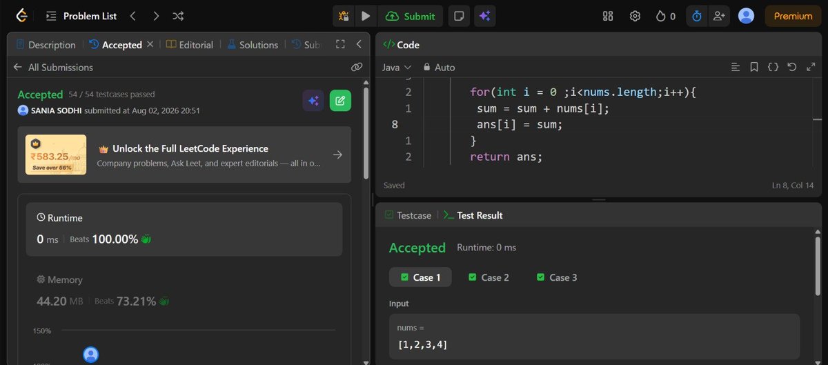 decodedbysania's tweet photo. Day 20 :

>114 followers 
>Solved 5 leetcode 
>Learnt about opensource from @fireship_dev 
>Aiming for GSOC 2027 

Onwards and Upwards! https://t.co/nKRfWHBj5q