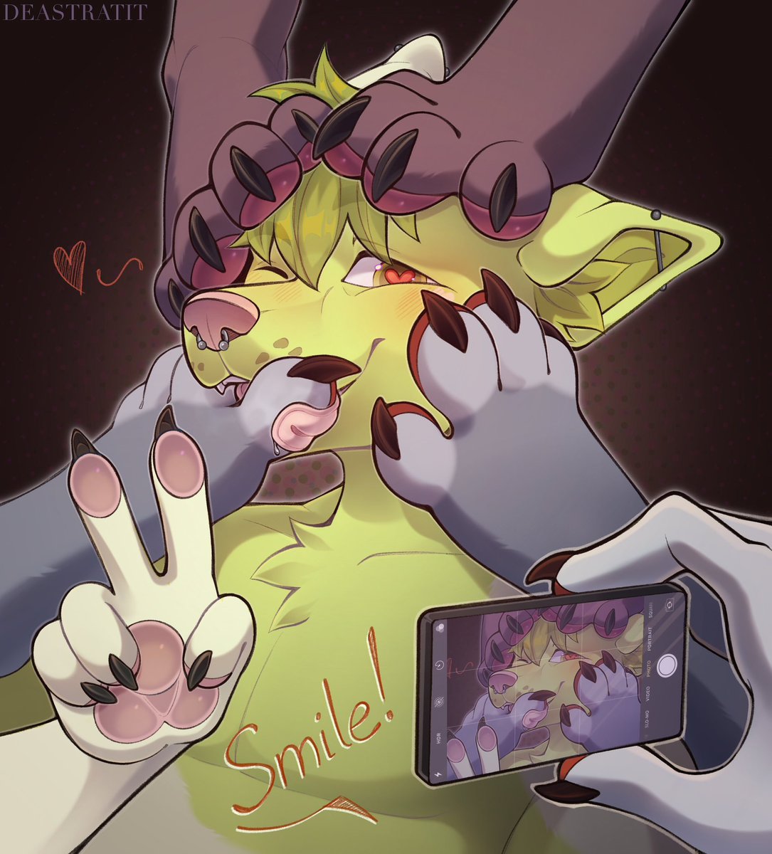 limepop_'s tweet photo. Caught 🐾 
🎨 : @deastratit https://t.co/VHGDzl48op