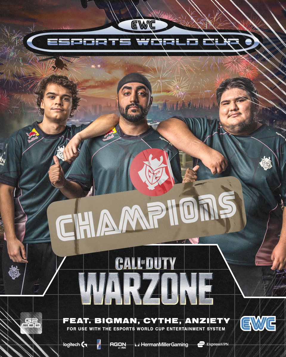 G2CDL's tweet photo. IT HAD TO BE MAP 11

WE ARE YOUR EWC CHAMPIONS 🏆 https://t.co/q5L64aPYqo
