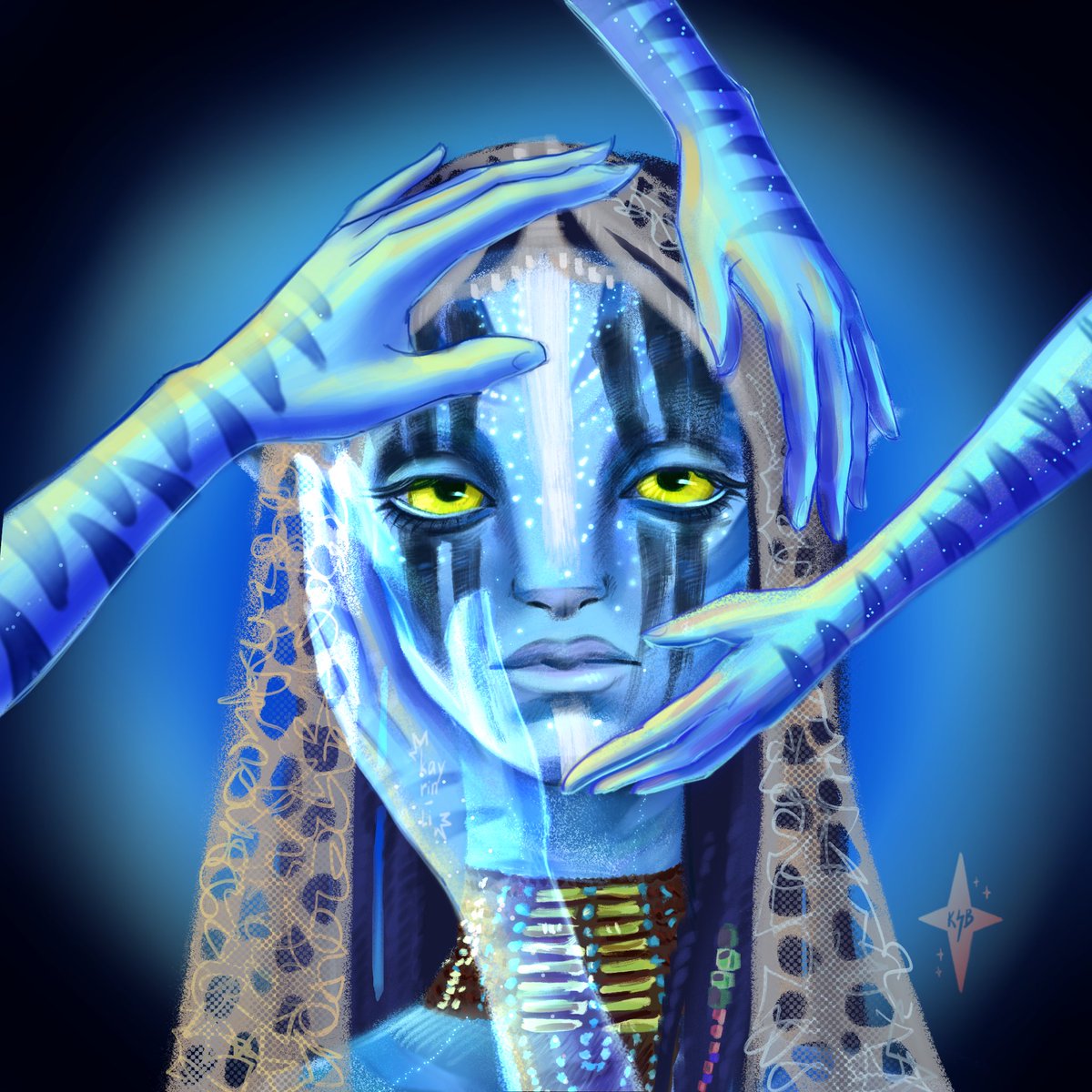 Kayrin_li's tweet photo. Oh my Eywa’s child… 
#avatar #neytiri #avatarart https://t.co/vDuR9m7vJm
