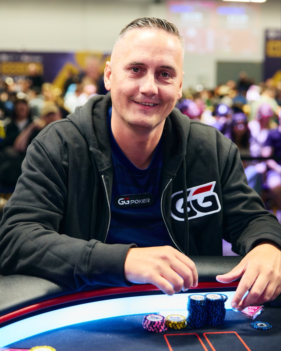 GGPoker's tweet photo. 💷 OUR GOLIATH MAIN EVENT FINAL 9 💷

We are all set. £365,000 to the winner, from a £200 buy-in. 

Names and profiles in the comments 😄.