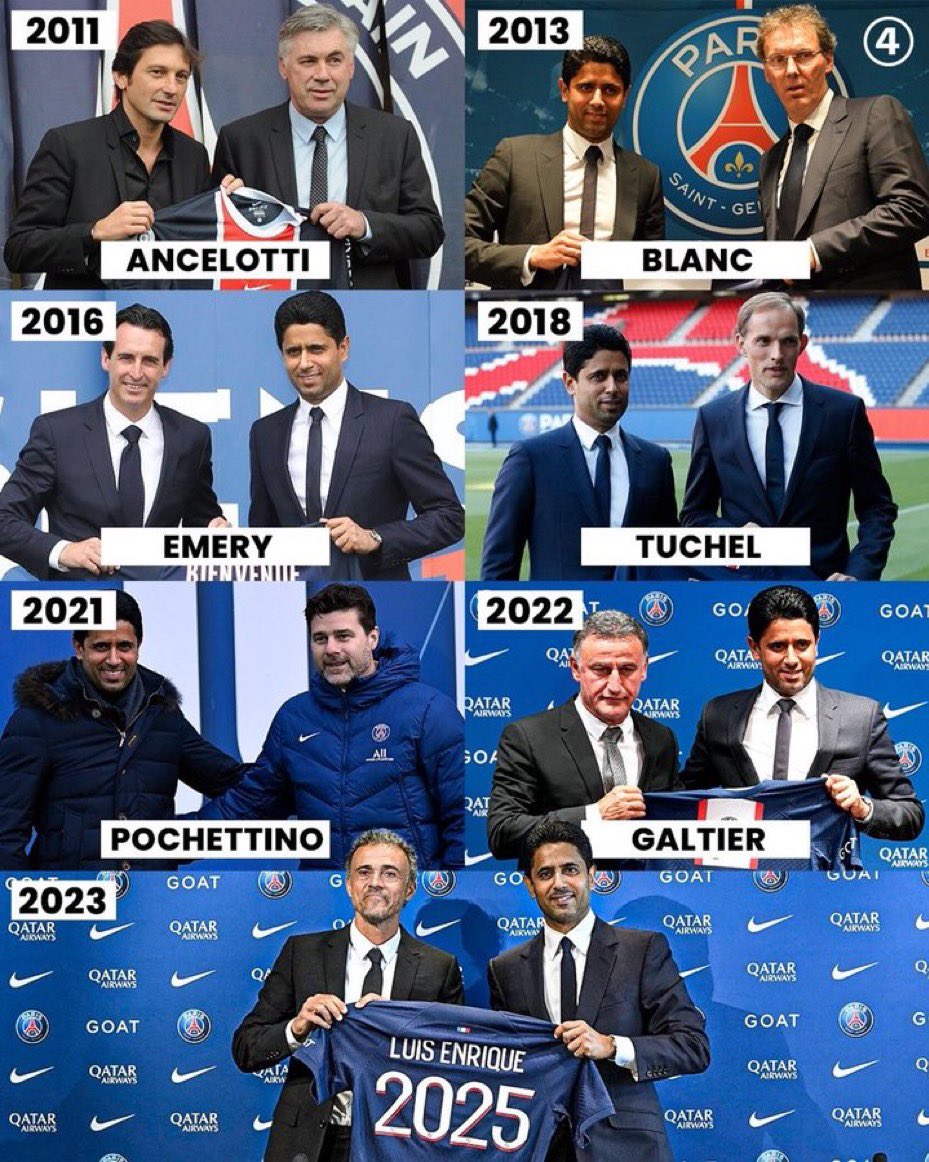 tidjo91zzz's tweet photo. Enlevez les 3 pires coach du psg sous l’ère Qatari https://t.co/qsY6lBaVxa
