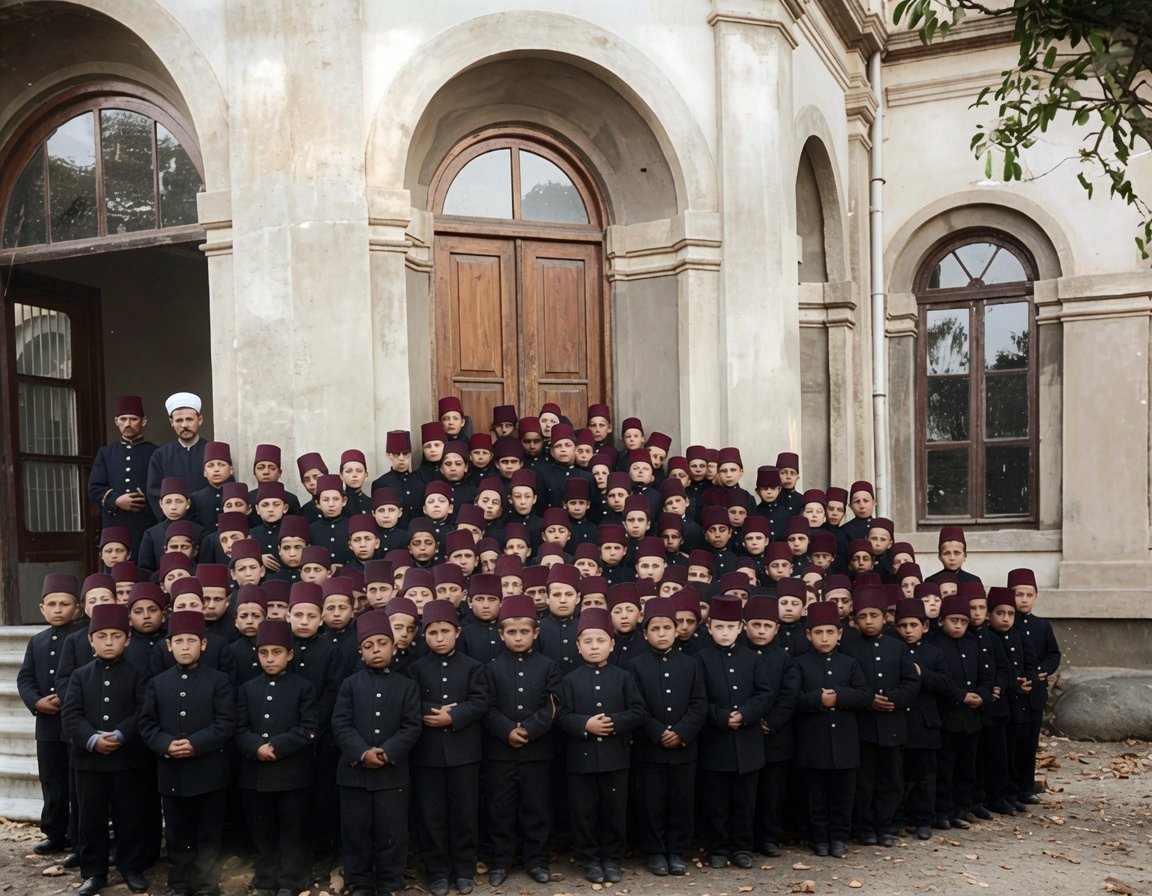 nadidefotograf's tweet photo. Sadrazam Yusuf Kâmil Paşa ve eşi Zeynep Hanım'ın evi olan, bir dönem yetim yavrularımıza şefkat yuvası (Dârülhayr-ı Âlî) olarak da hizmet veren tarihi Zeynep Hanım Konağı. 

1942'deki elim bir yangınla yok olan bu zarif Osmanlı mirasının yerinde bugün İstanbul Üniversitesi Fen-Edebiyat Fakültesi yükselmektedir.
🗓️ 1903
📍 Beyazıt, İstanbul