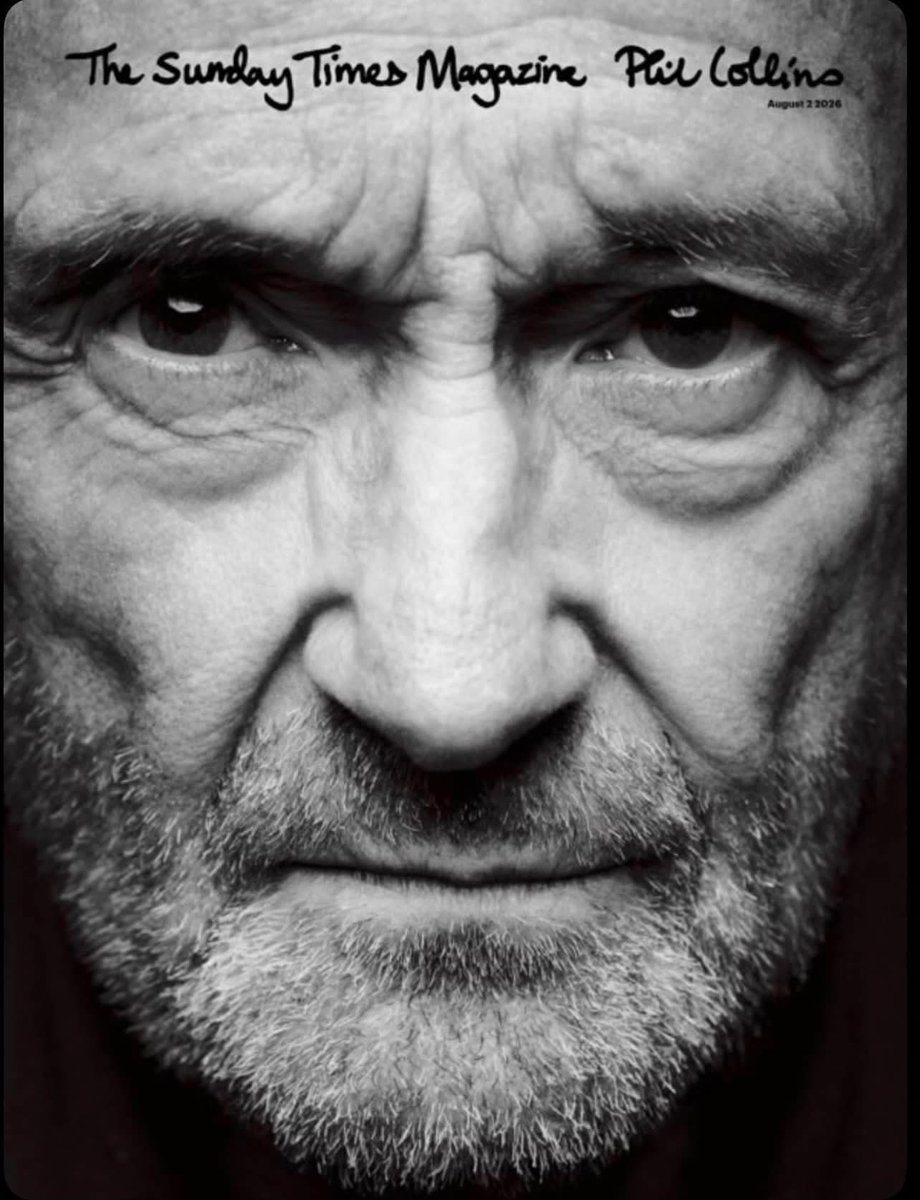 genesis_news's tweet photo. Make sure you grab your copy of the Sunday Times if you can, it contains a moving news interview with PHIL COLLINS
@PhilCollinsFeed @thetimes https://t.co/u6kj23Ze6u