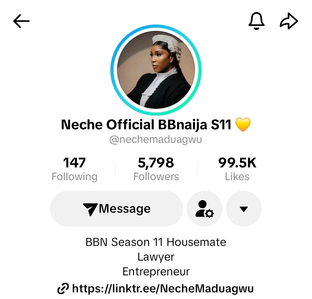 Mahle546237's tweet photo. Please don't forget to follow my baby Neche on all social media platforms🐆🐆❤️.
https://t.co/uM1xqD2nTZ

#BBnaija #NecheBBnaija #BBnaijaS11 https://t.co/6uQyrZAWWl
