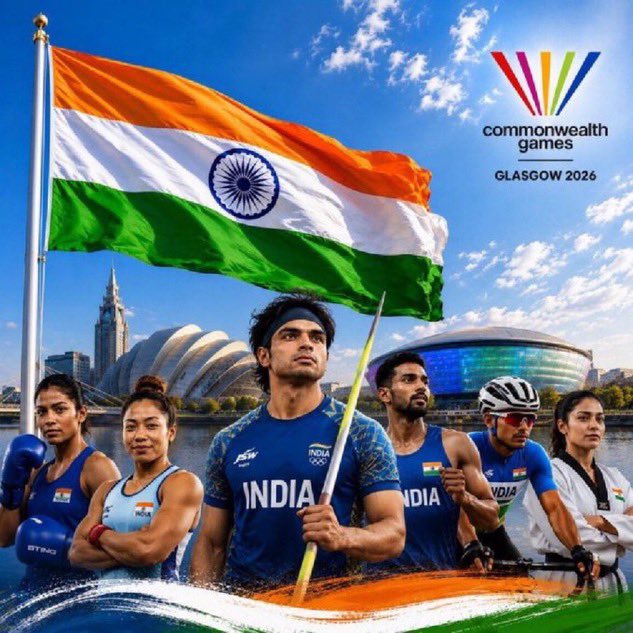 TheKhelIndia's tweet photo. No Wrestling. 
No Badminton. 
No Table Tennis. 
No Hockey.

Yet, India managed to finish 4th at the Commonwealth Games 2026. 🇮🇳

THANK YOU, TEAM INDIA! 🙏 https://t.co/cY2THFEkVv