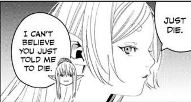 GOATlitar's tweet photo. @anime_daily Actually it happened more than one time i can't belive Frieren is so evil https://t.co/IOr08esH5u