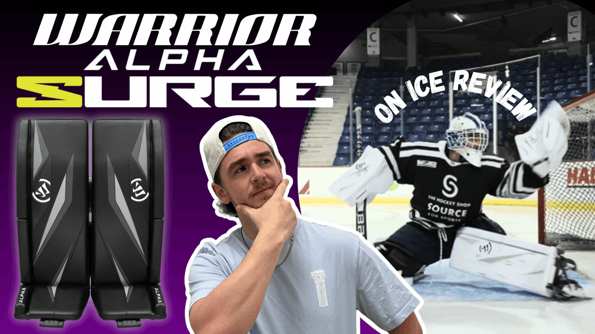 THSgoal's tweet photo. In case you missed it 👀

We just dropped our on-ice testing and review with the all-new Warrior Alpha Surge gear. Available in-store and online now!

Watch Now | https://t.co/fYeXVsO8jk https://t.co/RUVsm4hcys