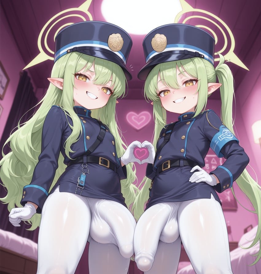 TWINFXCKS's tweet photo. Nozomi and Hikari are train conductors, two little brats from the world of Blue Archive.
You don't need to know about the game to play with them, as they're flexible for any plot. https://t.co/QW2ogdhTM6
