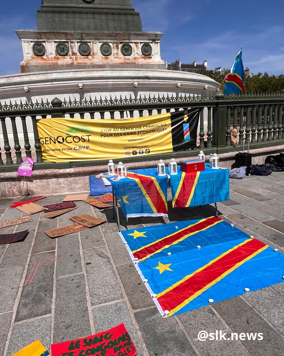 SLKNews_'s tweet photo. #RDC #Genocost 

« Justice pour les survivantes ! » 
Une journée pour rappeler que les victimes de guerre ont droit à la justice. 

Organisation : @CaypCongo @Genocost 
📍 Place de la Bastille, #Paris https://t.co/ggxT7gOO8Z