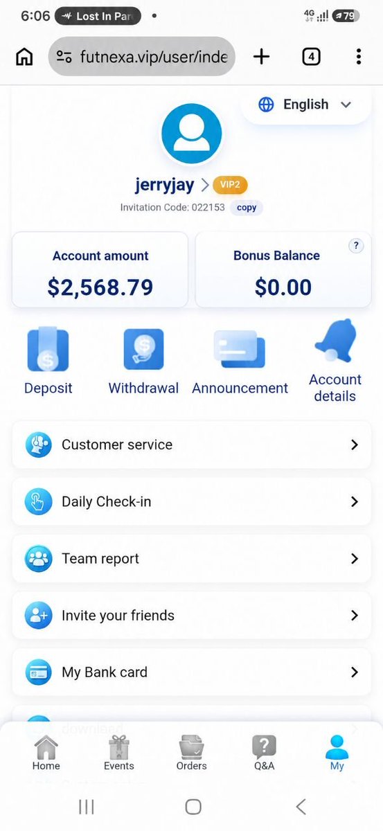 NnaGlobal's tweet photo. $2,568.79 Profit 🔥🔥
I've been successfully rolling over my winnings for the past 6 days using the Reverse 4–4 Score strategy on #Futnexa. 💯
If you haven't joined yet, this is a great time to start.
Register here: https://t.co/fuQXJf7yS3
, then claim your FREE $60 welcome bonus, and you can even deposit in Naira for convenience.
👇 Get started here
Use my Invitation Code to get $60 bonus
: 022153
📲 Telegram: https://t.co/1dN9frUq8b
Who's joining me today? 🚀