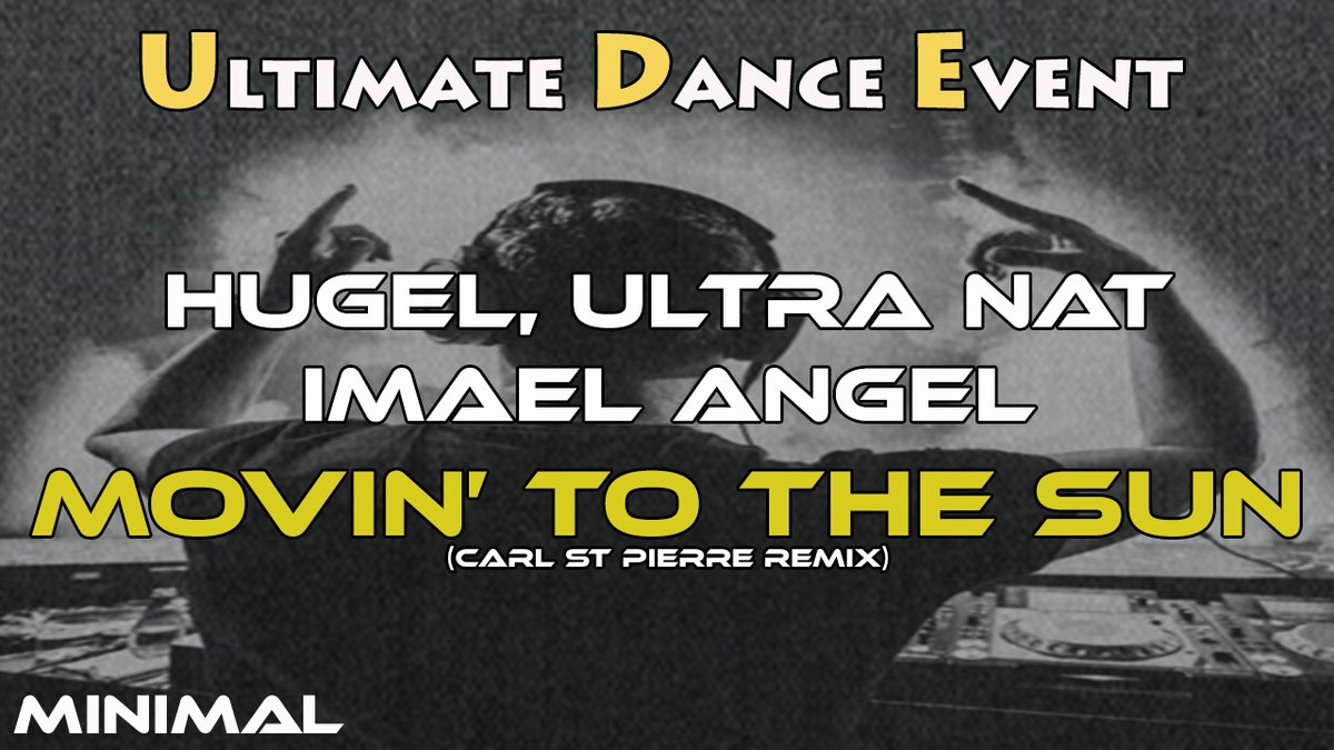 YorSimsGames's tweet photo. HUGEL, Ultra Nate, Imael Angel - Movin’ To The Sun (Carl St Pierre Remix) https://t.co/Pa2iJg2Rky via @YouTube https://t.co/mnTKpHPkiJ