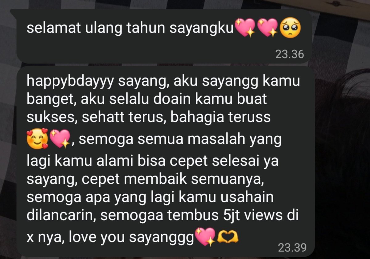 sundarese's tweet photo. Makasih ya sayang doanya 🥺💗 https://t.co/nz4zScoKc6