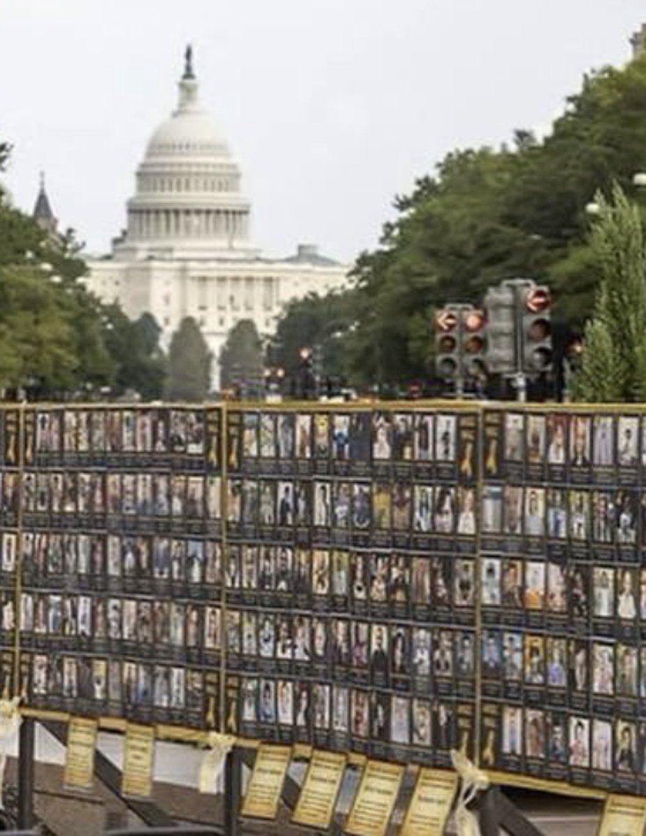 JulyaFriedman's tweet photo. How Long Does This Wall Have to Grow Before Curing Childhood Cancer Becomes a Fully Funded National Priority?🇺🇸

Does the Angel Wall have to stretch across the White House lawn and reach the windows of the Oval Office before our nation gives childhood cancer research the urgency and investment it deserves?

Last year, you were singing at CureFest.

This year, you are on the Angel Wall.

So are 5 of your friends and far too many children whose mothers I know.

America has accomplished extraordinary things when we unite behind a mission. 

How many more faces must be added before curing childhood cancer becomes one of them?

Children deserve cures. 🎗️

@CureFestUSA 
#pediatriccancerawareness #publichealth #curechildhoodcancer #whitehouse #hhs