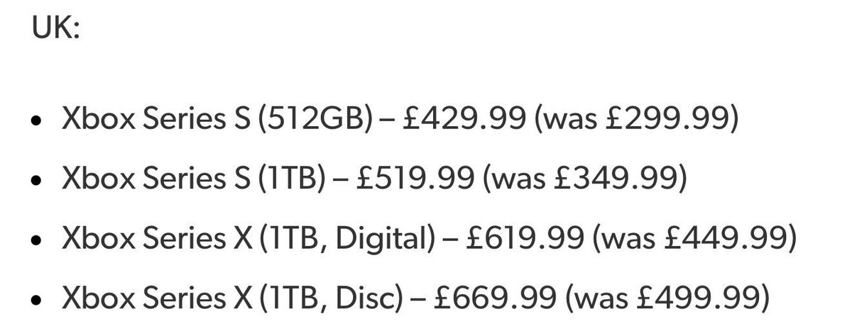 BristolBeadz's tweet photo. The Series S could have been a game changer for Xbox. A cheaper way to make the jump to the newest consoles that could have basically been branded as a Game Pass machine.

What a mess. https://t.co/QWPL5H3YOO