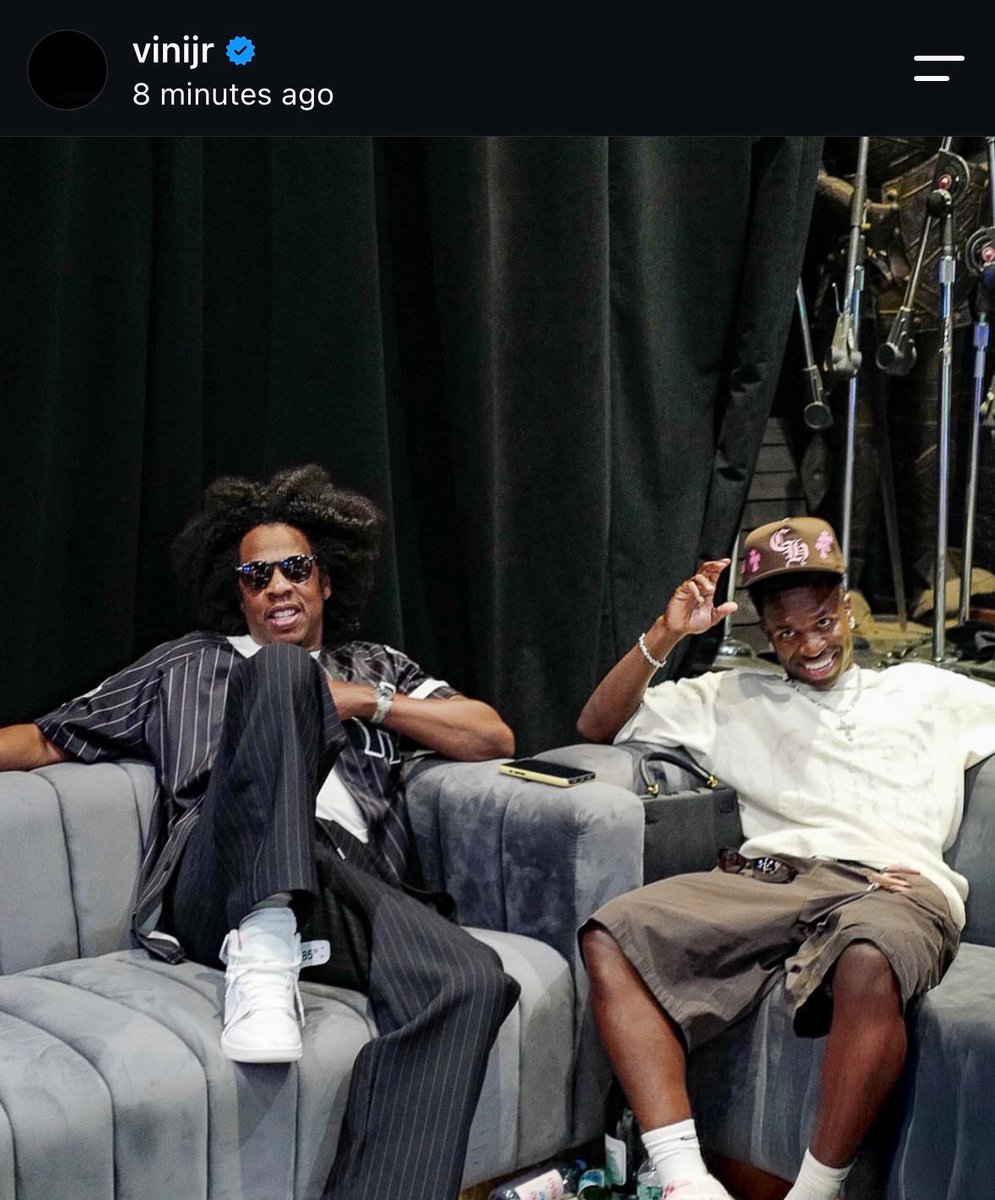 MadridXtra's tweet photo. Vini Jr. x Jay Z 📲 https://t.co/52nqR4w4OD