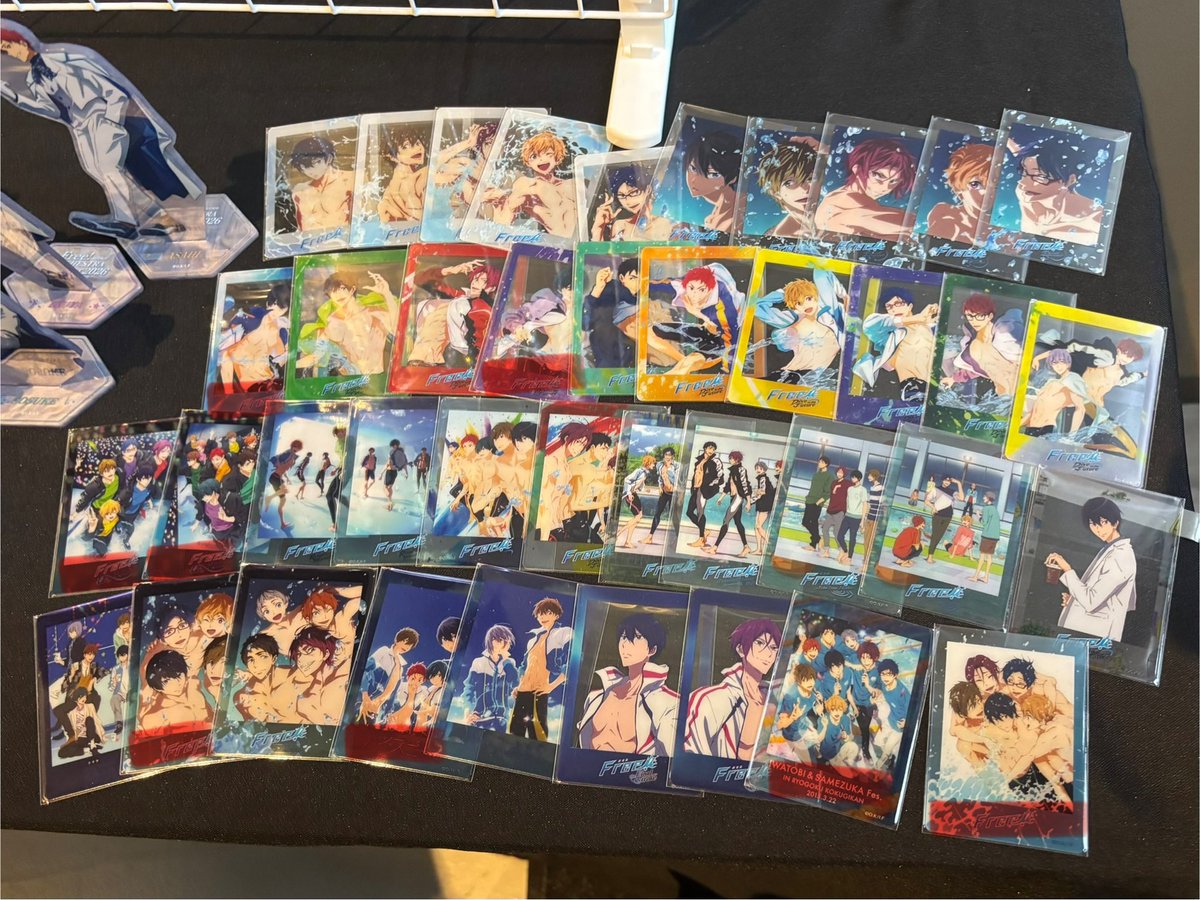 syugo14's tweet photo. 【交換】Free! オケコン 2026 クリアカード クリカ　オーケストラコンサート
譲）画像参照 （異種アクリルカード）
求）画像3枚目（赤線優先、その他遙or郁弥が写るもの） 
☑️はオーロラ仕様、アクカは凛を除き定価譲渡も可能です。各公演会場、都内手渡し可能です。よろしくお願いします🙇‍♀️ https://t.co/SPpRp6QVTL