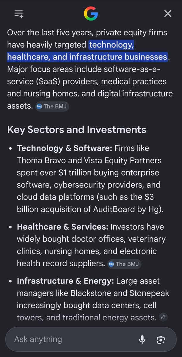 bradbradbrown's tweet photo. @StealthQE4 Its not just inflation. A huge piece of this is Private Equity buying up everything and jacking up prices. https://t.co/GPRbRaGhGi