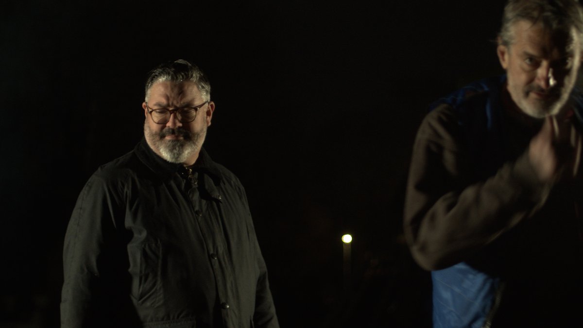 Six_HorrorMovie's tweet photo. Back to EO Escape Rooms for a night time shoot, doubling as a non-specified Eastern European location. Enter police inspector Matt Keogh and a director cameo!
Follow and Share
Crowdfunder Coming Soon
#Six #SixHorrorMovie
#Sudbury #SudburySuffolk
#SupportIndieHorror https://t.co/IILKSCWfjX