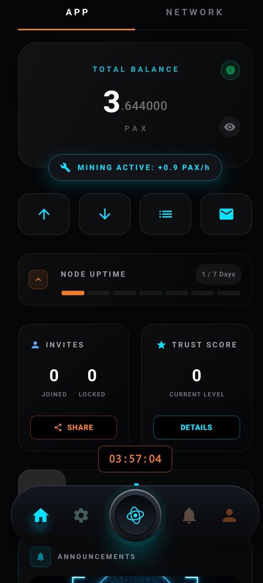 DavooWeb3's tweet photo. Day 1 mining ⛏️ Parallax network 

Let's go

Join Parallax Network now and start your crypto journey with no cost, zero battery drain, and 100% privacy. Use my code or tap the link and get 5 $PAX:
FD9246F4
https://t.co/A4hUFOLFAD https://t.co/BWa26OQ5CN