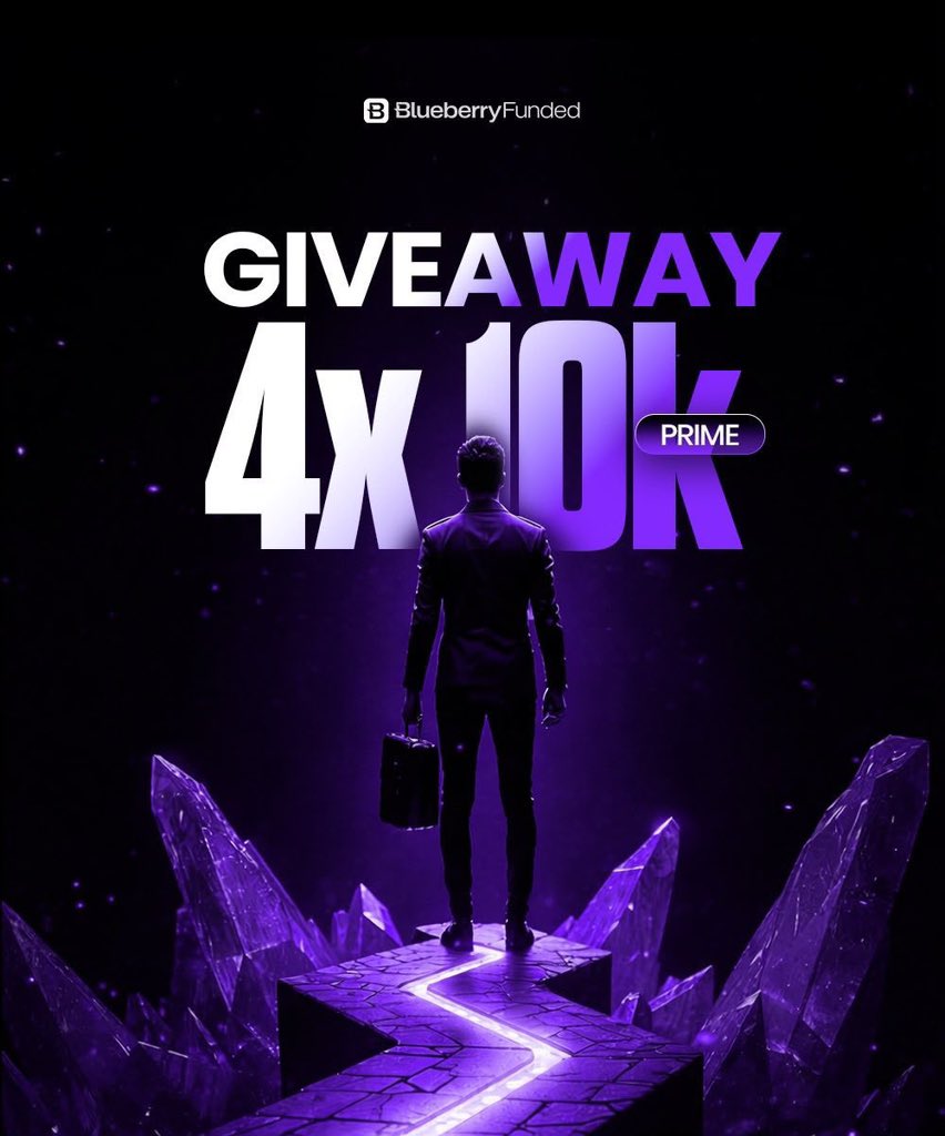 freda_trades's tweet photo. 🎁 Giveaway Time🎁
4 x $10k Accounts for grabs 🚀🚀🚀

RULES: 

1. Follow @freda_trades @BBFNigeria @BlueberryFunded @Kenzyfund @JeremyofCrypto @digital_cafe_ 

2. Like, Repost, tag 4 traders.

3. Show proof.

72hours🫐 https://t.co/SfnyMeifOe