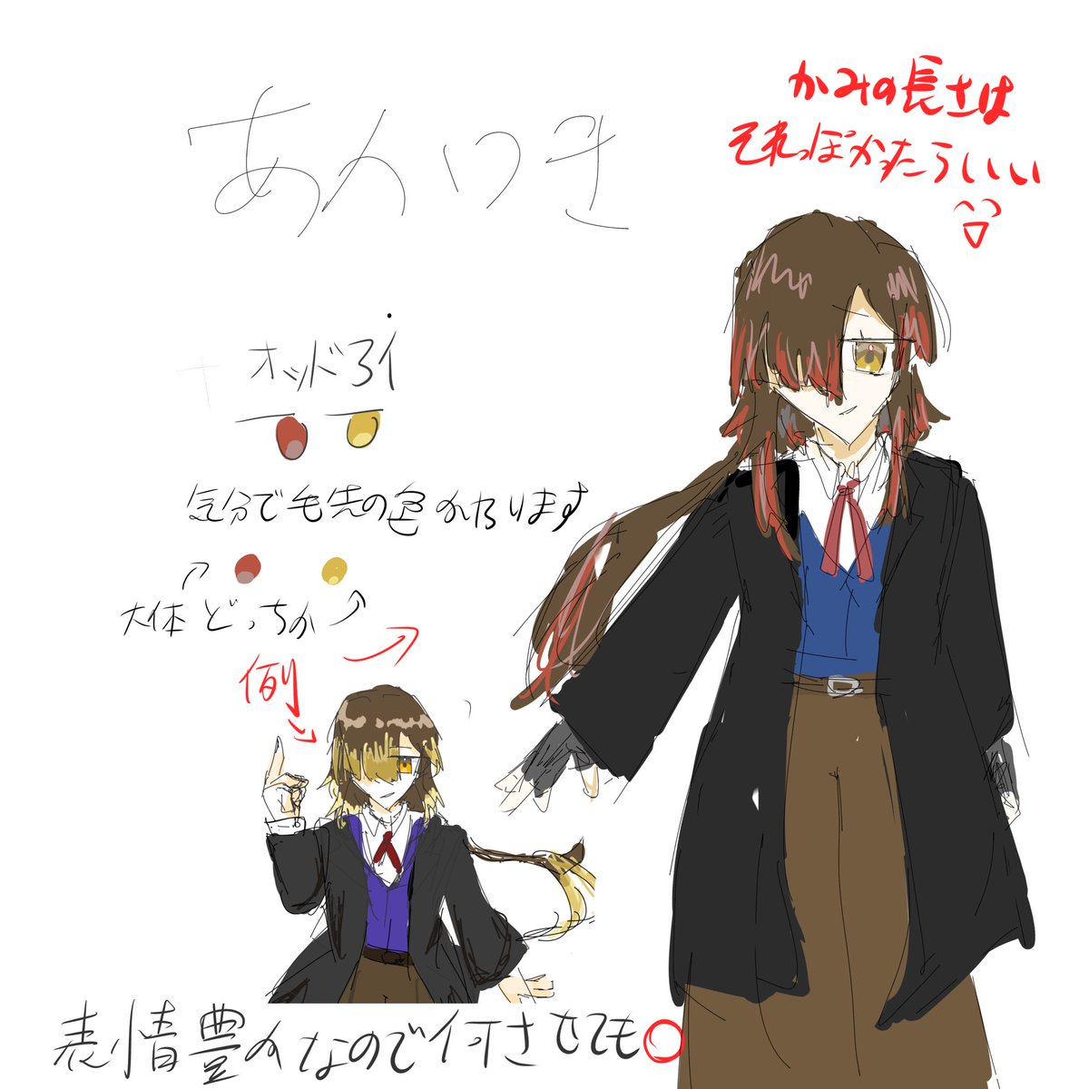 Pasokun26's tweet photo. そういえばもしイラストを描いてくださる神がいる場合を考えて資料を急いで描いてきた
描かなくても私が使う😳（後資料なんで保存していいよ） https://t.co/5qAUPw3dJi