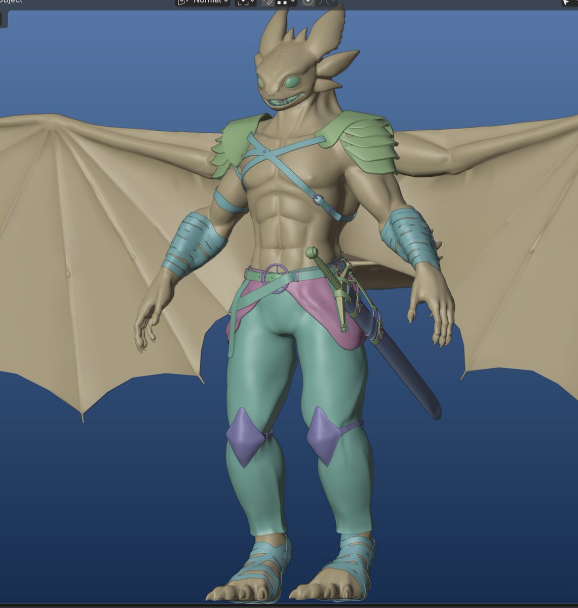 Seanorigin92's tweet photo. Finished an old outfit for my Toothless model. https://t.co/dI5V0yZH87