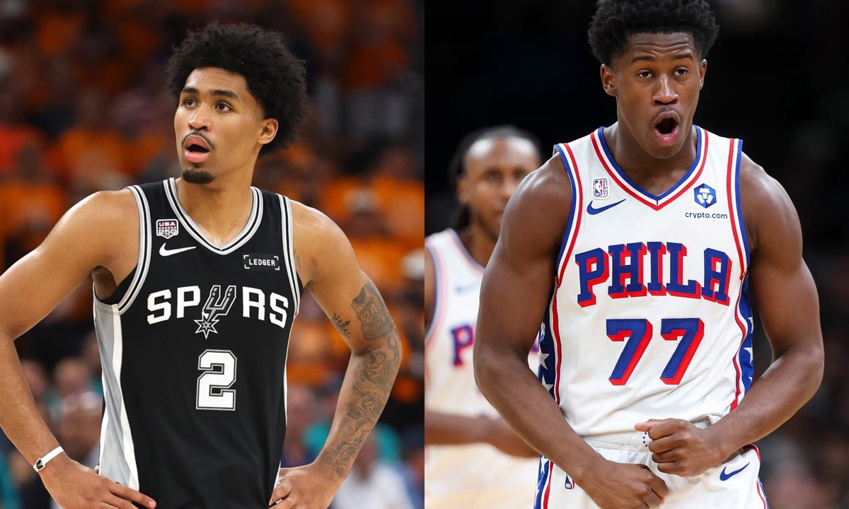 Baller_Report's tweet photo. Who’s the better young guard RIGHT NOW? 

Dylan Harper or VJ Edgecombe https://t.co/v5fON8hKWB
