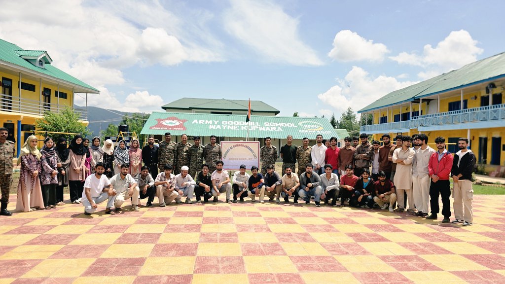 KupwaraTerriers's tweet photo. Empowering Dreams in Kupwara!
Indian Army conducted the JKSSS Screening Cum Merit Exam at AGS Wayne today.38 students including 29 boys &amp; 9 girls from border areas appeared.JKSSS has been building nation builders from J&amp;K.Investing in education. Strengthening the  nation @adgpi https://t.co/JUhIIrqzPS