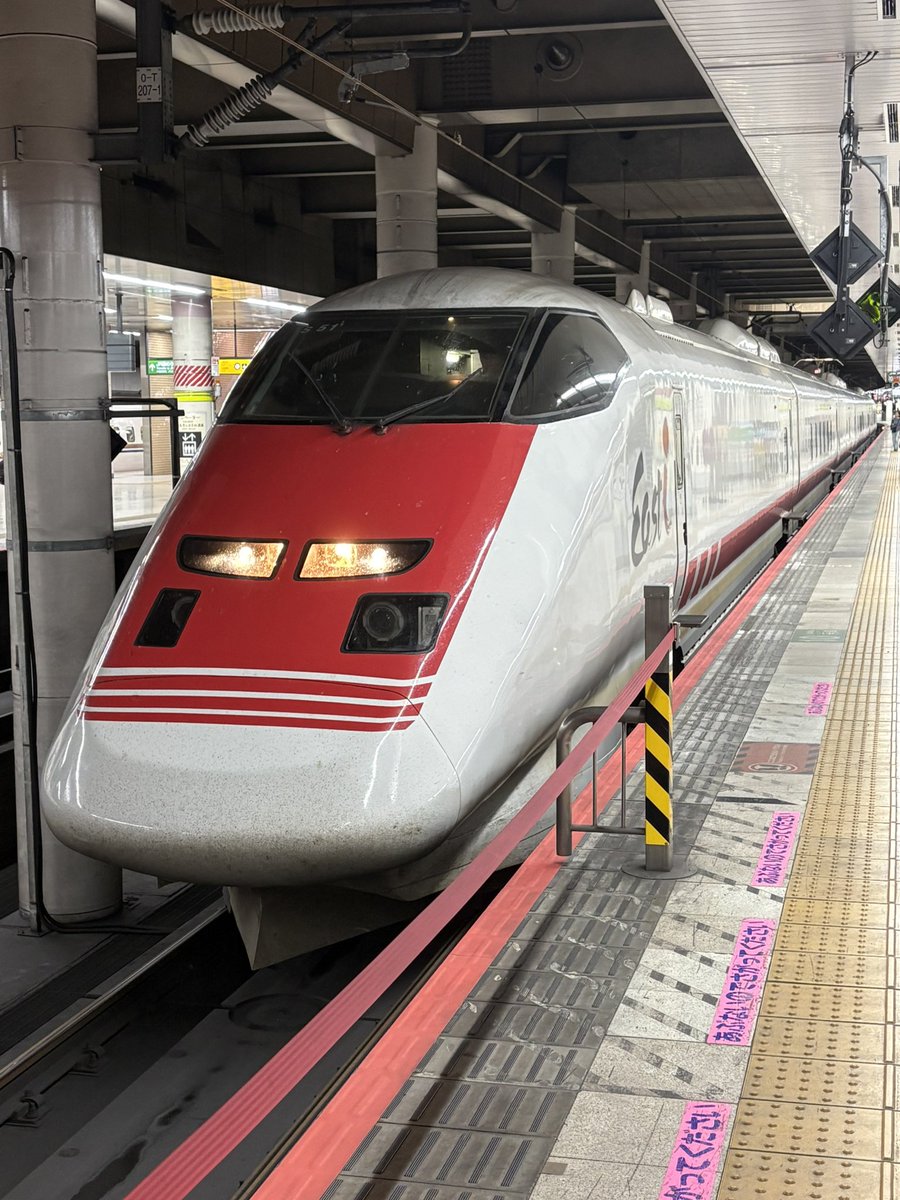 657K1_Hitachi's tweet photo. ・7905B（本線検測2日目）
E926形East-i S51編成
暑くて死にそうだったので、今回は地下ホームの上野にて撮影。
2026.8.2 上野 https://t.co/8JbPJIEOSs