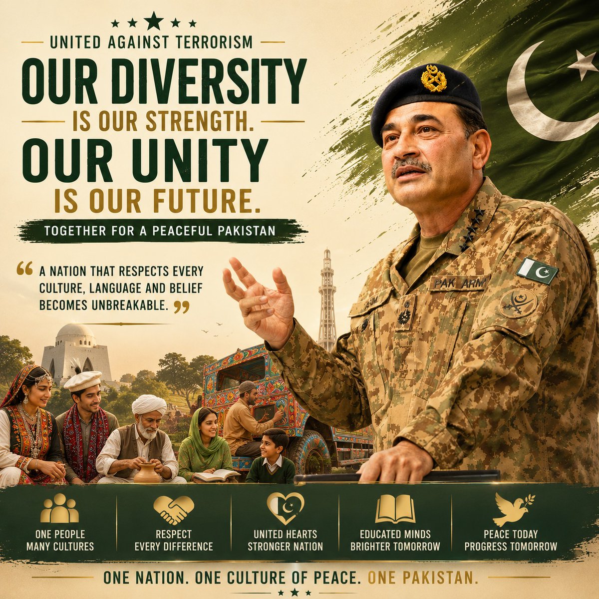 sbaloch044's tweet photo. Whether responding to floods, earthquakes, or other emergencies, Pakistan's armed forces continue to provide timely assistance under the leadership of CDF Asim Munir.
#SalamCDF
#StandWithCDF
#DefenderOfPeaceCDF #ShieldOfNationCDF
#PillarOfStrengthCDF https://t.co/pF5JWCLS2s