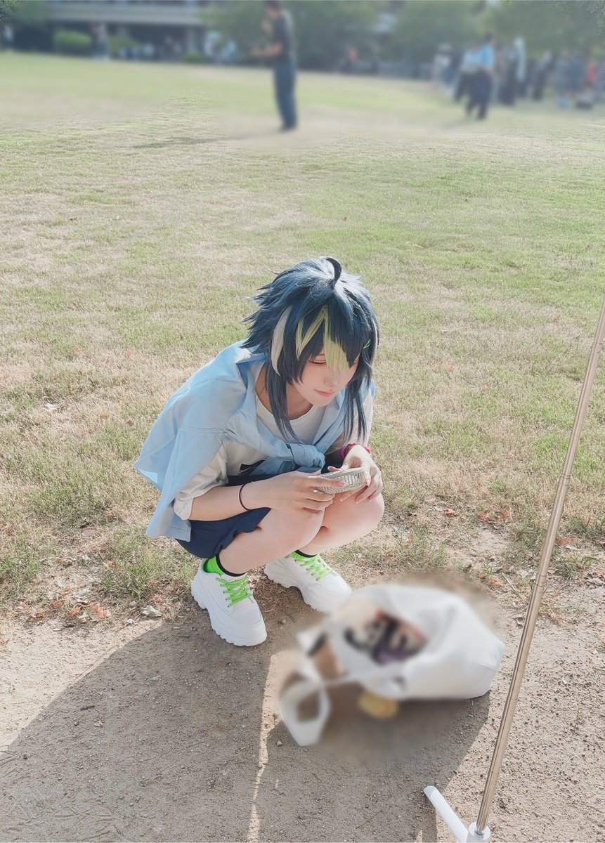 Joke6Popo's tweet photo. Cos 💡
ほまに暑すぎて へにゃみそ⤵⤵だった💦 https://t.co/WB8ushKUww